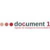Logo: document1 - Agentur für strategische Kommunikation