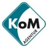 Logo: KoM AGENTUR      Kegel und Koll GbR