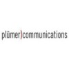 Logo: plümer)communications
