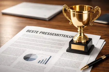 Beste Pressemitteilung ausgezeichnet