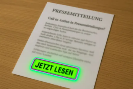 Call to Action in Pressemitteilung? Call to Action in Pressemitteilung?