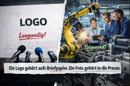 Logo gehört aufs Briefpapier