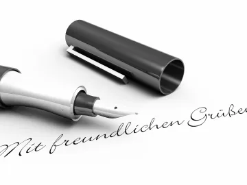 Grußformel in E-Mail, Briefen und Geschäftsbriefen mit Beispielen erklärt