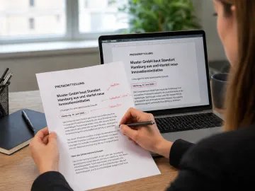 Ort und Datum in der Pressemitteilung: Was Sie bei der Datumszeile beachten sollten