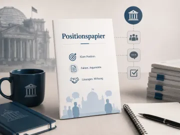 Positionspapier schreiben: So überzeugen Sie politische Entscheider