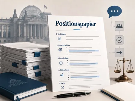 Aufbau eines politischen Positionspapiers Aufbau eines politischen Positionspapiers