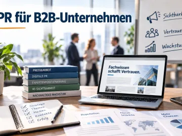 PR für B2B-Unternehmen: Wie Fachwissen zu Sichtbarkeit und Vertrauen wird