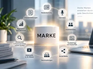 PR für Markenbekanntheit: Wie Ihre Marke sichtbar wird und in den Köpfen bleibt