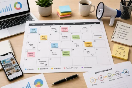 PR- und Marketing-Kalender für bessere Planung 2026 PR- und Marketing-Kalender für bessere Planung 2026