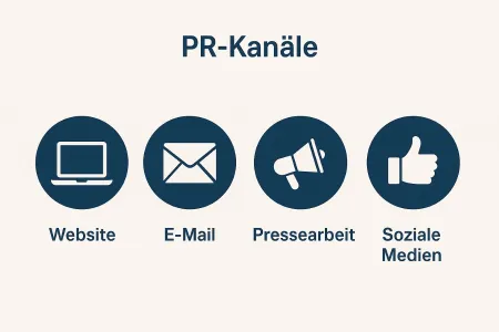 PR Kanäle festlegen