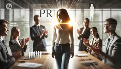 Mitarbeiter im Rampenlicht dank PR