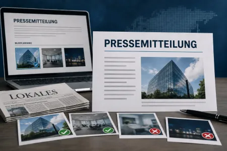 Welche Bilder sind als Pressebilder geeignet? (KI-Symbolbild)