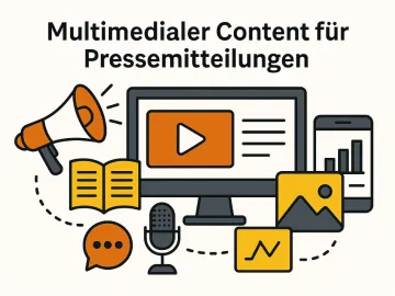 So werten Sie den Inhalt Ihrer Pressemitteilung mit multimedialen Content-Formaten auf