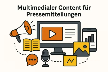 Multimedialer Inhalt einer Pressemitteilung