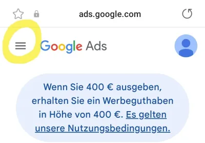 Mobil anmelden (© Google)