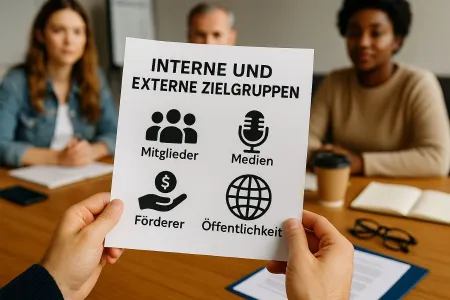 Zielgruppen der Vereins-PR (KI-Symbolbild)