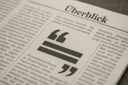 So kommt Ihr Zitat in die Zeitung