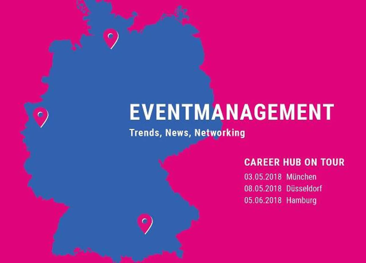 Roadshow: Geballte Informationen zum Berufsfeld Eventmanagement.