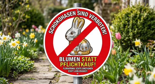 Bild: Schokolade kann jeder: 82 Prozent halten Blumen für das persönlichere Ostergeschenk