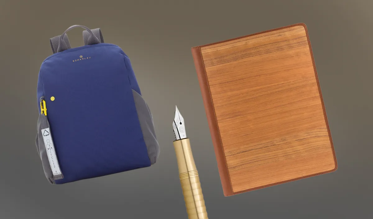 Nachhaltige Produkte rund um Accessoires, Schreibgeräte und Bürobedarf. (© (c) 2023 Hakador Harald Dorer)