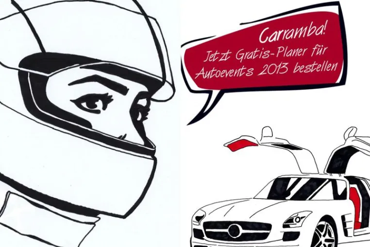 Bild: Carramba! Neuauflage des proteco Gratis-Planers mit den 40 größten Autoevents in Deutschland 2013