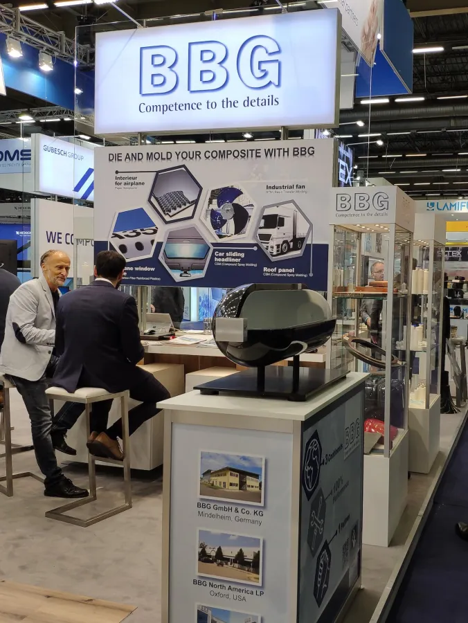 BBG auf der JEC World in Paris (Foto: BBG)