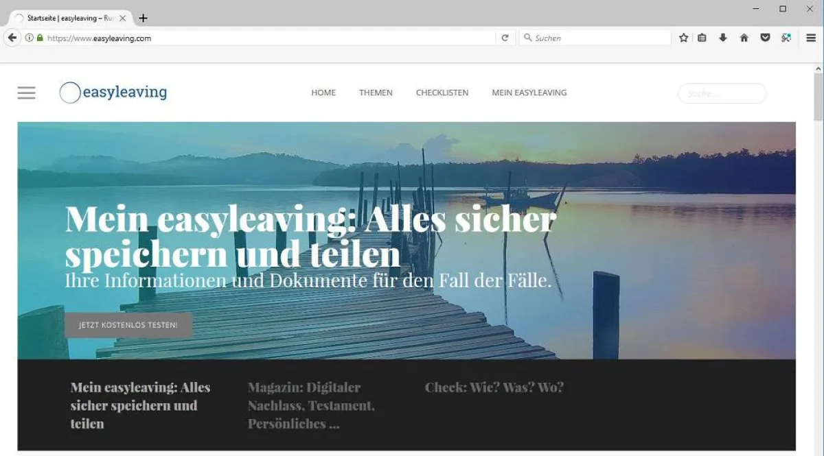 easyleaving Homepage