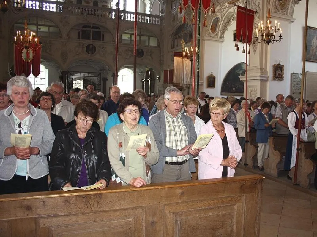 Augsburger Diözesan-Mesner-Wallfahrt nach Benediktbeuern (Foto: Dr. Norbert Wolff SDB)