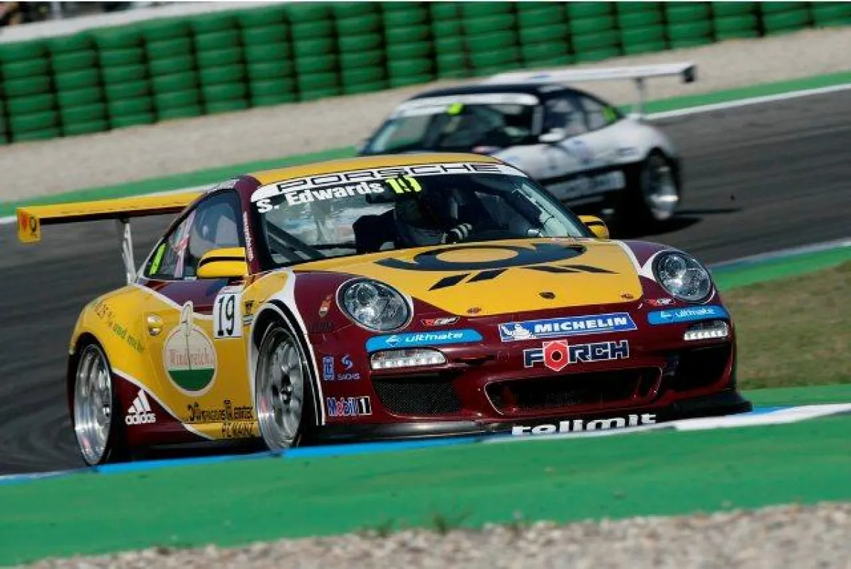 Sean Edwards im Porsche 911 GT3 Cup