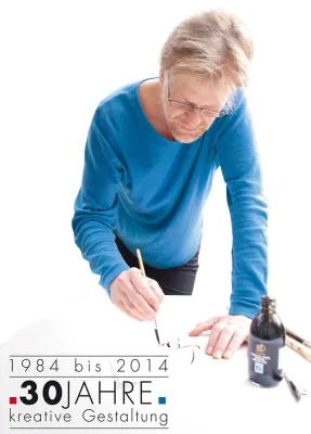 Bild: 30 Jahre kreative Gestaltung: bereits mit 21 Jahren zum Jungunternehmer