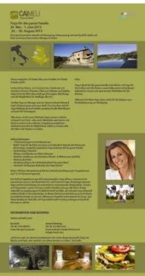 Bild: Exklusiver Yoga-Urlaub mit Kind in bella Italia