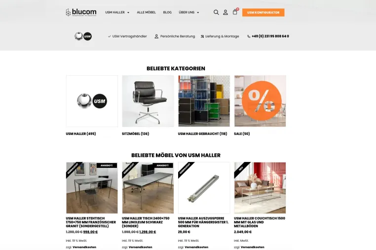 Bild: Hochwertige USM Haller Sideboards, Lowboards für Arztpraxen, Schönheitschirurgen, Anwälte und Notare
