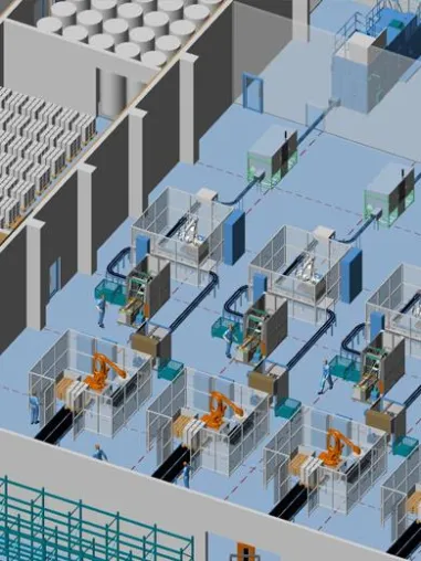 Bild: Drei einfache Schritte zum Einstieg in die 3D Fabrikplanung
