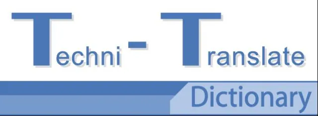Bild: Wörterbuch für Technik – Dictindustry.de