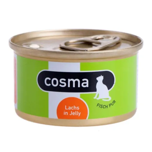 Cosma Original: Grüne Dose für kätzische Schleckermäuler Bild: Cosma Original: Grüne Dose für kätzische Schleckermäuler
