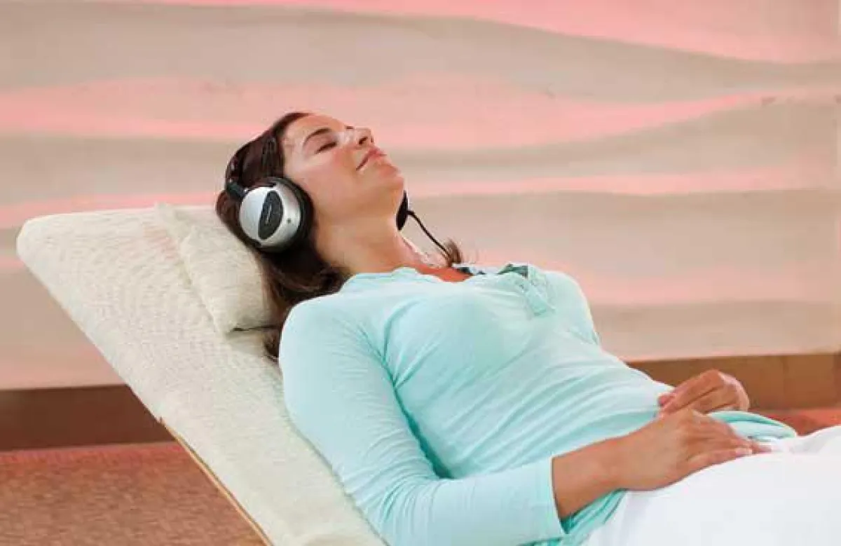 Mit Musikmassage, Entspannung und Sauerstoff-Ionentherapie nach Prof. Dr. Niziol gegen den Stress