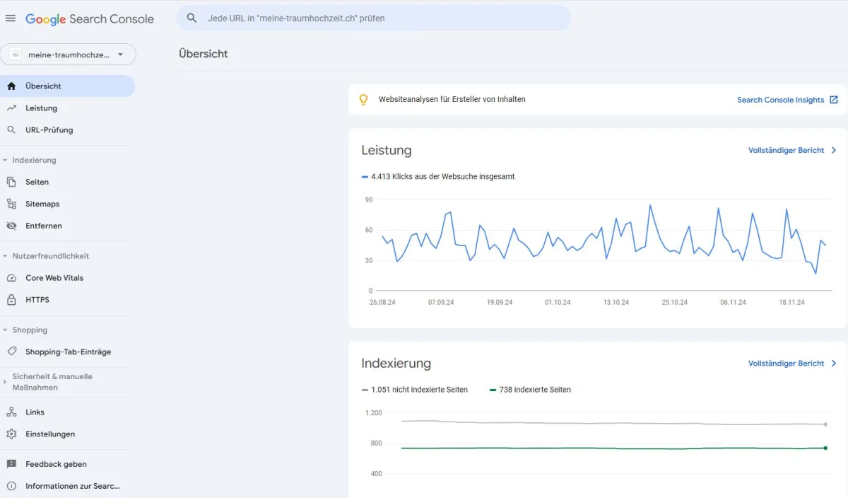 Google Search Console (© Maik Möhring)