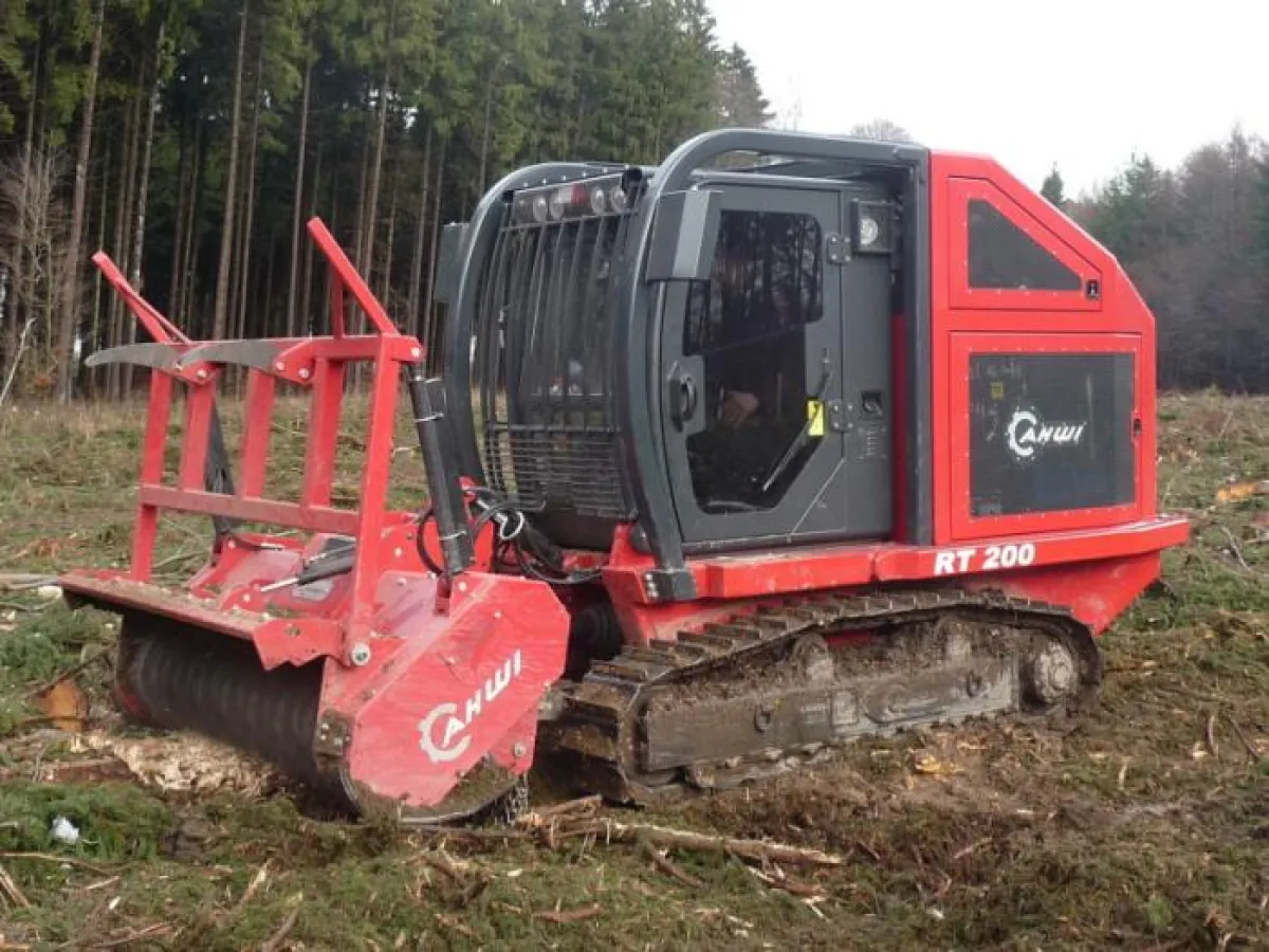 Beispiel einer KML MILLER Kabine für die AHWI Maschinenbau GmbH.