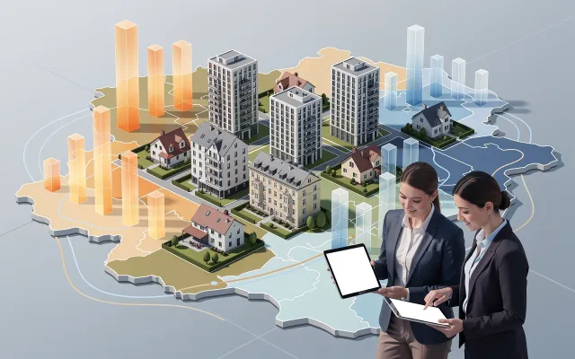 Immobilienpreise 2025 in Berlin im Überblick: Kreditmeisterei ordnet Marktdaten ein Bild: Immobilienpreise 2025 in Berlin im Überblick: Kreditmeisterei ordnet Marktdaten ein