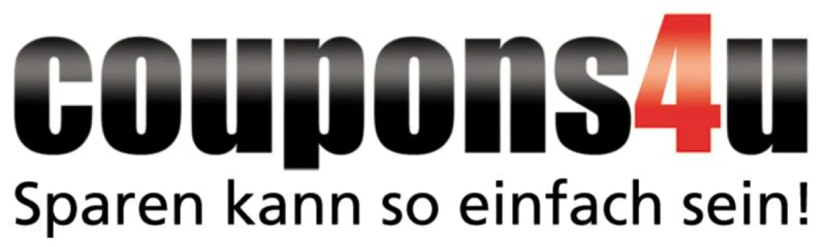 coupons4u Logo und Claim