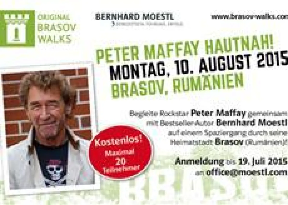Brasov Walk mit Peter Maffay und Bernhard Moestl