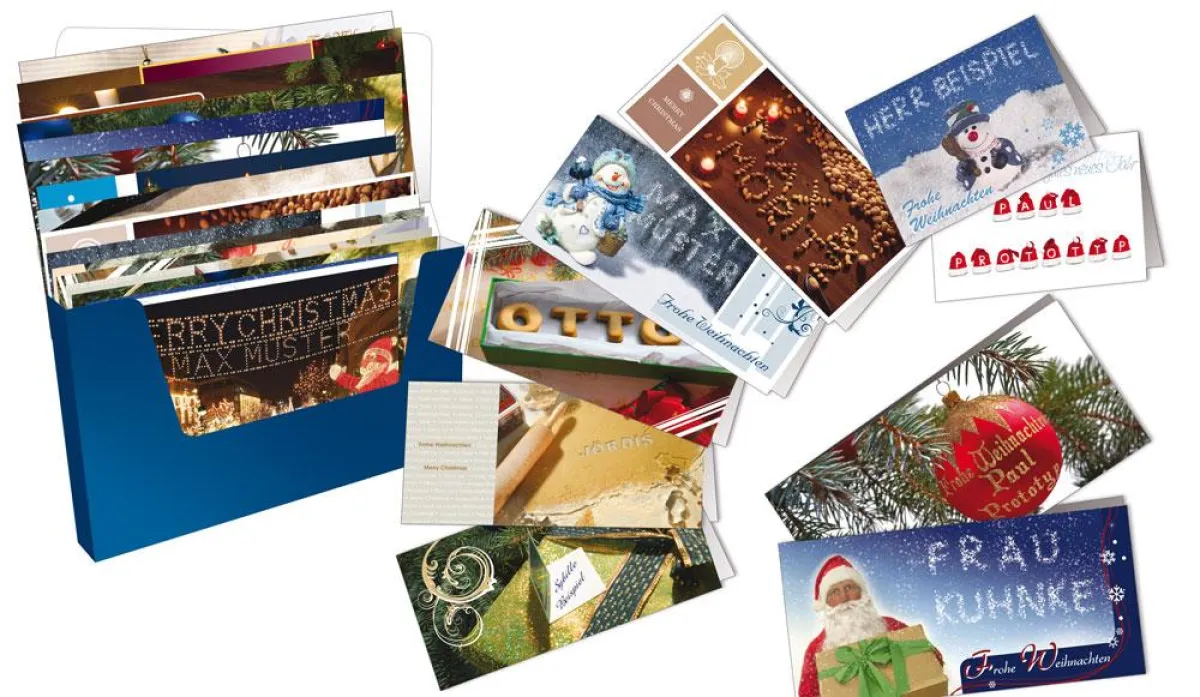 MKM media Berater-Box für personalisierte Weihnachtskarten