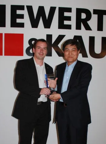 Bild: „SAMSUNG SALES AWARD“ für Siewert & Kau