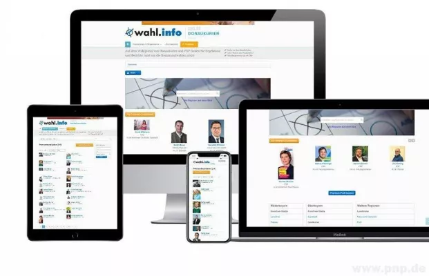 PNP und Donaukurier starten Wahl.info zu Kommunalwahlen in Bayern Bild: PNP und Donaukurier starten Wahl.info zu Kommunalwahlen in Bayern