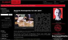 Bild: ALBERT KREUZ bloggt über Businesskleidung, Businessetikette und Businessideen