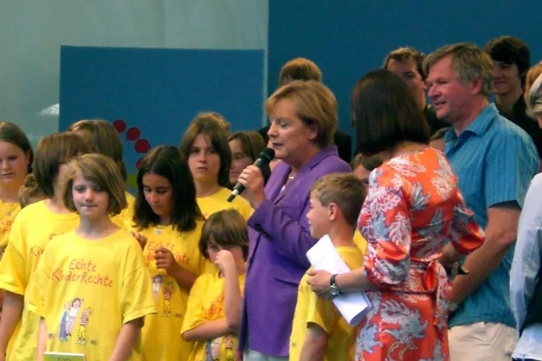 Bild: Reinhard Horn & die Bethanien Kids auf Staatsbesuch