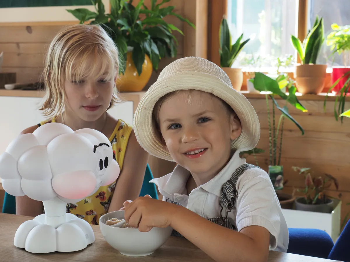 Elly the Cloud macht Kindern Spaß