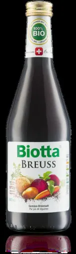 Bild: Der einzigartige Biotta Breuss Saft: Ein Schweizer Original, weltweit exklusiv bei Biotta erhältlich!
