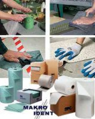 Wischtuchrollen für Öl, Chemikalien, Säuren und andere Flüssigkeiten Bild: Wischtuchrollen für Öl, Chemikalien, Säuren und andere Flüssigkeiten