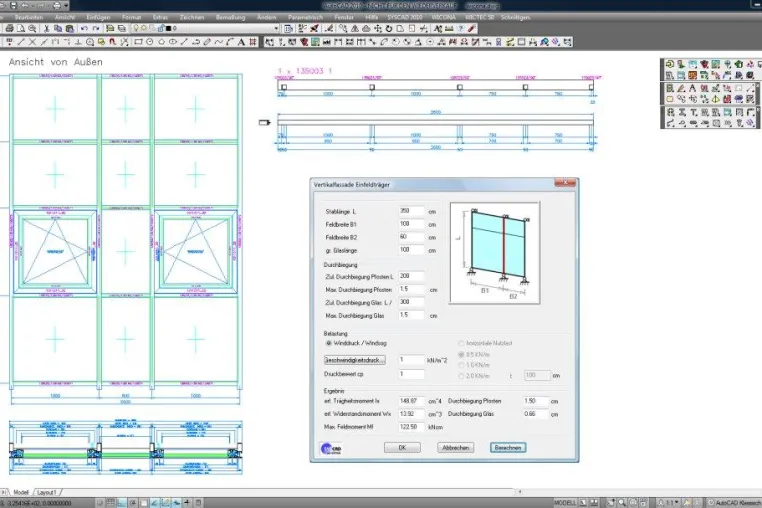 Bild: SYSCAD – CAD für den Metallbau mit neuen Funktionen